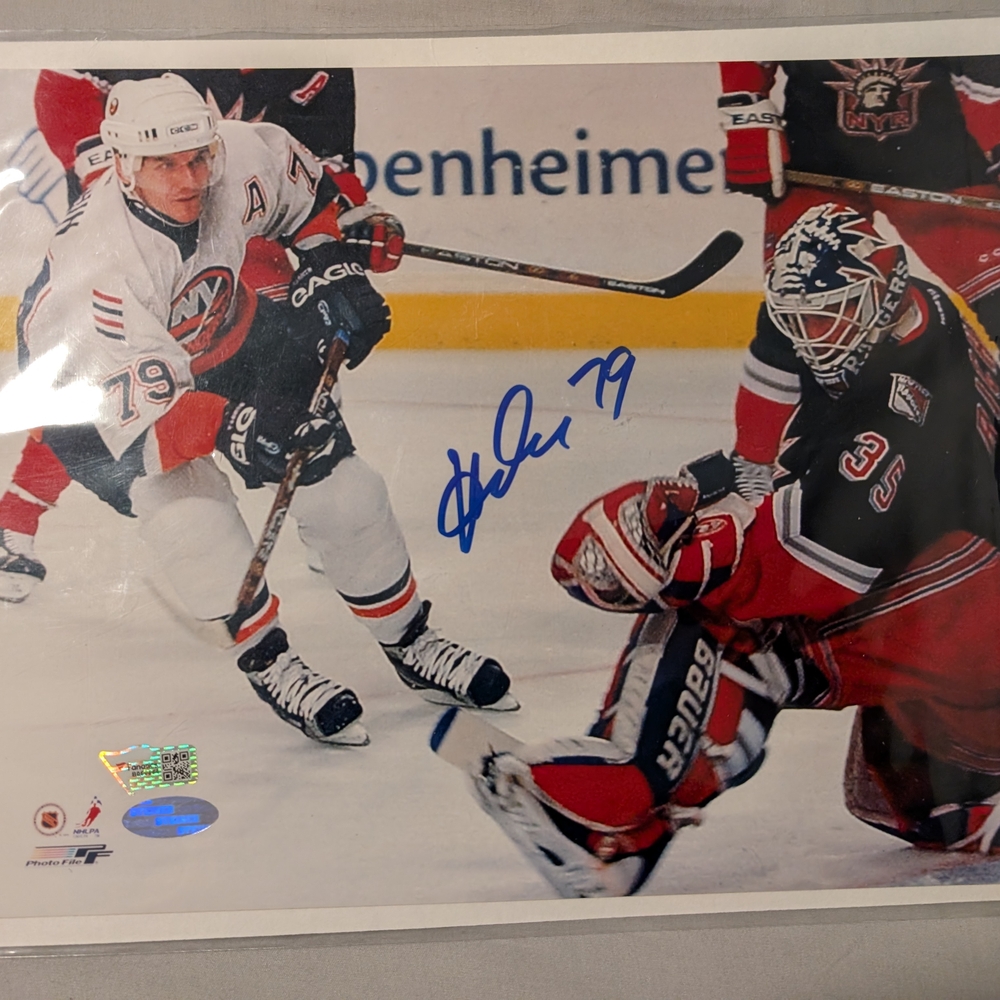 Alexei Yashin signed Photo
